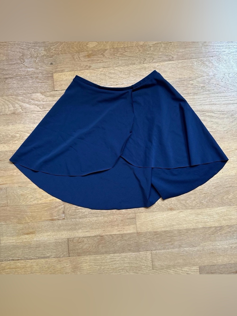 Navy Ballet Wrap Skirt Size S